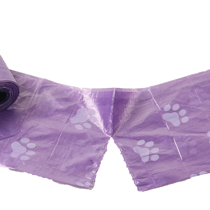 1pcs Dog Poop Bag Pooper Scooper Dog Waste Poop Bags Pick Up Dispenser Pet Supplies Plastic Garbage Bag Cleaning