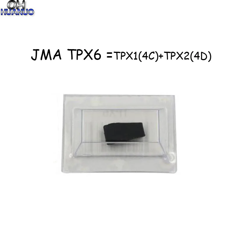Высокое качество Автомобильный ключ чип TPX6 транспондер чип = TPX1(4C)+ TPX2(4D) carben(можно Повтор копирования