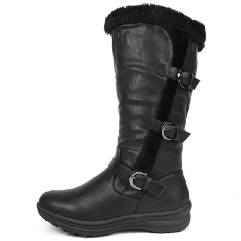 BBZAI/Новая модель; Femmes Bottes; обувь высшего качества; женские модные теплые ботинки; туфли-лодочки; женские ботинки с круглым носком; размеры США 3-16; 17