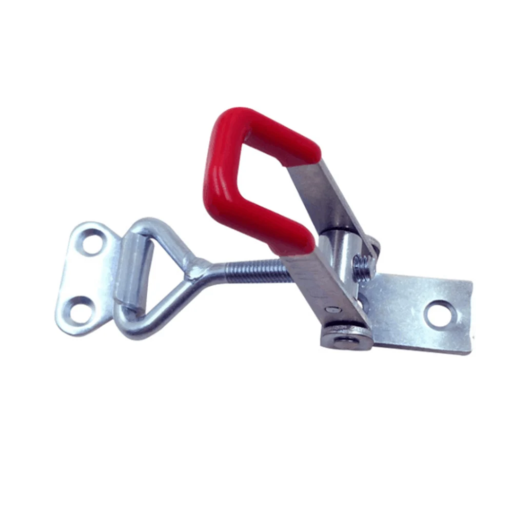 1Pcs Adjustable Toolbox Case Metal Toggle Latch Catch Clasp Quick Release Clamp Anti-Slip Push Pull Toggle Clamp Tool