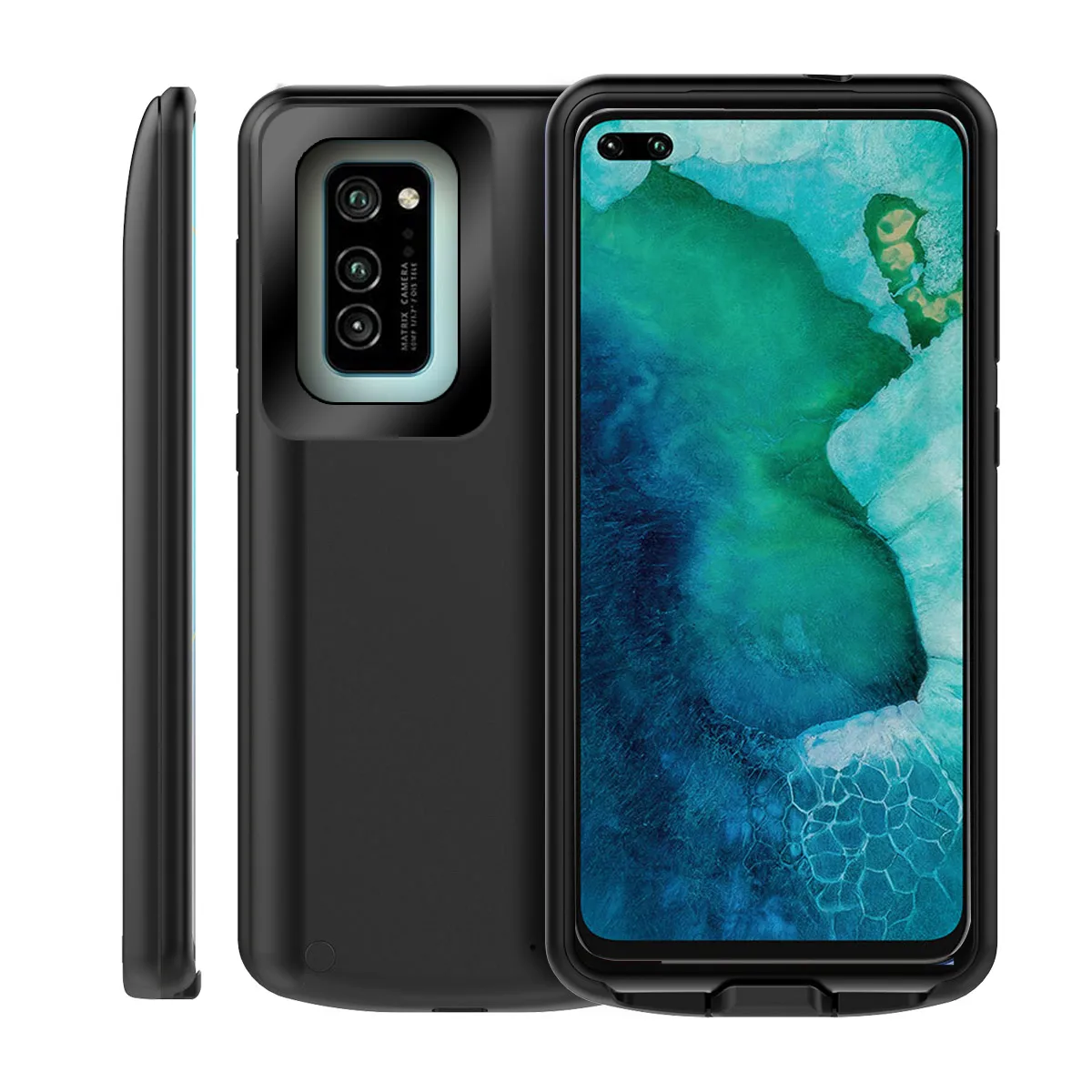 

For Huawei Honor V30 V30 Pro 6500mAh Battery Charger Case Extended Battery Backup Charging Case For Honor V30 Battery Cover