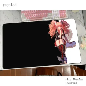 

Danganronpa mousepad best seller gaming mouse pad pc computer gamer accessories large mat Popular laptop desk protector pads
