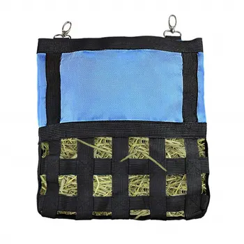 

Small Animals Easy Install Pet Cage Accessories Rabbit Hay Bag Slow Eating Dispenser Hanging Feeder Home Magic Sticker Hamster