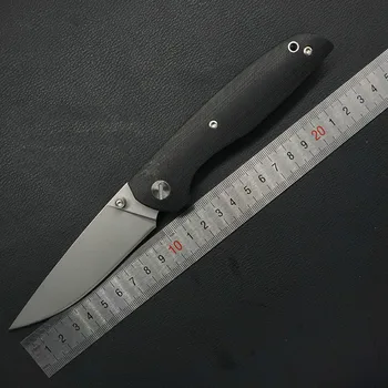 

Best-selling F95 high-end D2 folding knife center shaft outdoor multi-function cutting tool boutique G10 handle folding knife