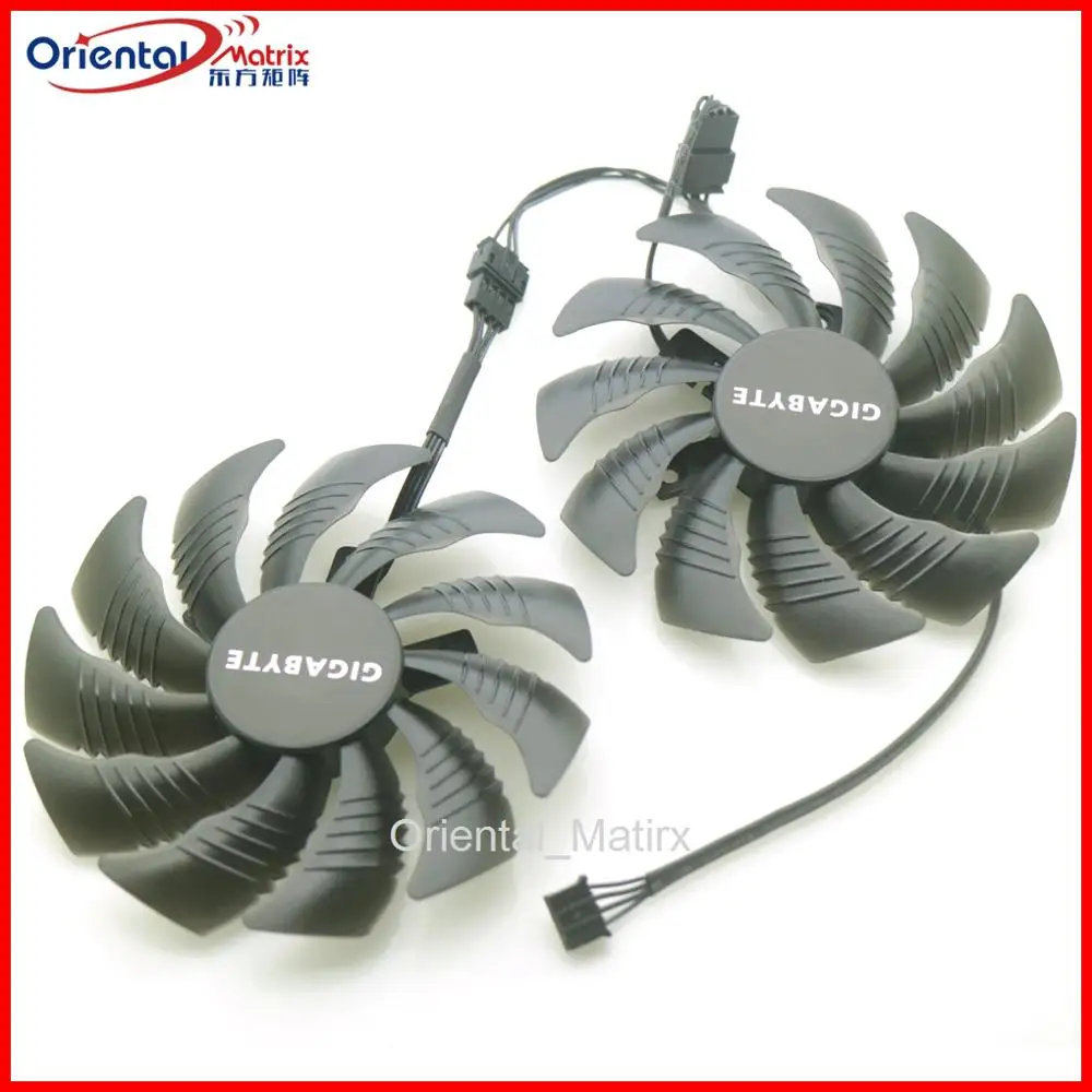 

T129215SU 12V 0.50A 86mm VGA Fan For Gigabyte RTX 2060 GTX1650 1660 1660ti WINDFORCE Graphics Card Cooling Fan