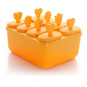 

6/8 Cell Ice Pop Maker Mold Tray DIY Kitchen Reusable Frozen Ice Cream Mold