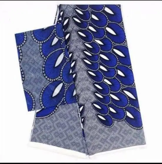 Модальные эластичные атласные шелковые ткани Африканский мягкий воск для печати ткань 2 ярда из шифона 4 ярда audel модели подражали Анкара ткань 092405