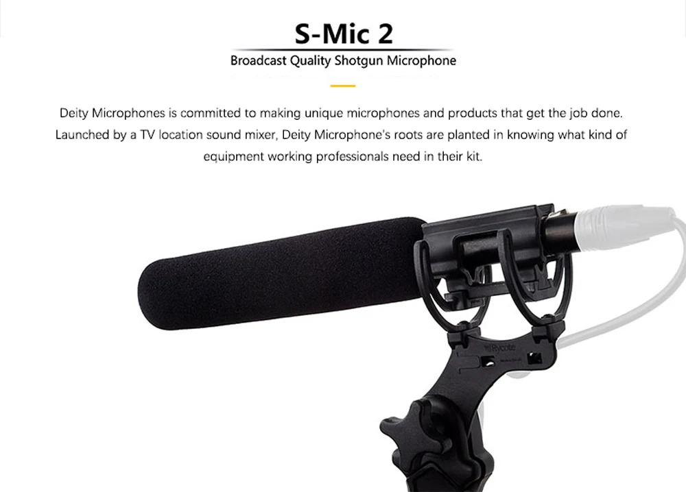 Deity S Mic 2 Super Cardioid Shotgun Microphone Broadcast Low Noise Thd Handheld Mic For Interview Film Video Recording Dslr Microphones Aliexpress