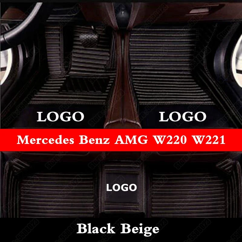 

Custom Car Floor Mats for Mercedes Benz AMG W140 W220 W221 W222 S350 S400 S450 S500 S550 S600 S63 Best All Weather Auto Carpet