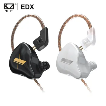 

KZ EDX 1DD HIFI In Ear Earphone Monitor Bass Earbuds Sport Noise Cancelling Headset 2 Pin 0.75MM Detachable Earphone
