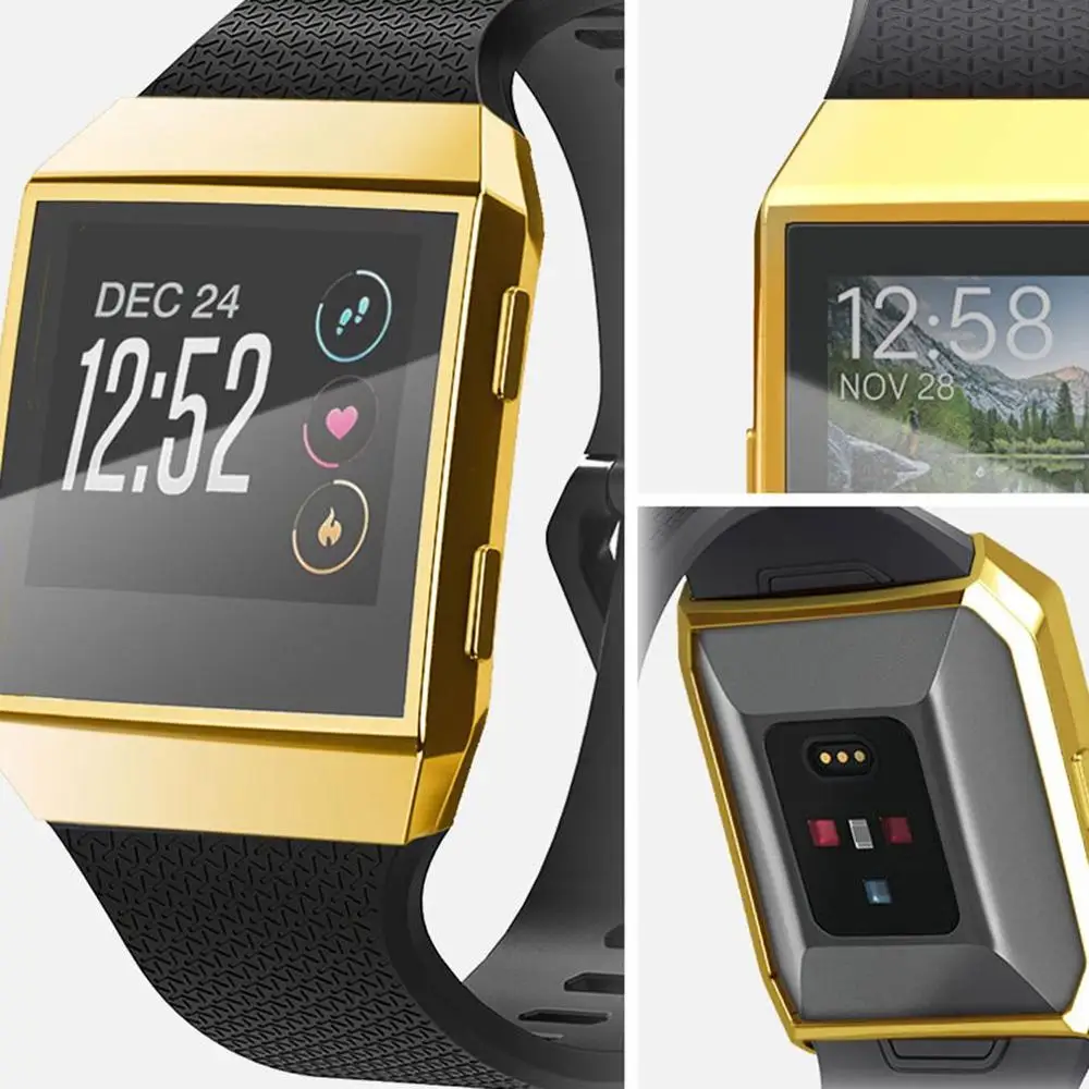 Для Fitbit Ionic защитный чехол силиконовый защитный чехол ТПУ все включено с защитой от царапин экрана Защита от пыли