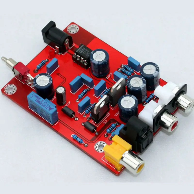 Hot 3C Hifi Tda1543 Cs8412 Dac Audio Decoder Board Op Amp Decoding Decode Circuit Module For Amplifier