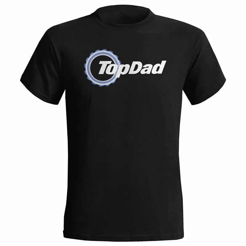 Футболка мужская с надписью Dad Top Gear крутая тенниска на день рождения отца подарок