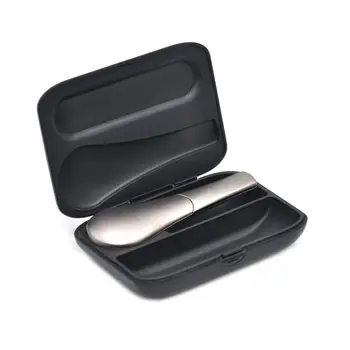 

Metal Tobacco Pipe Gold Silver Herbs Business Dating Etiquette Gift Smoking Pipe Spoon With Magnetic Lid Plastic Case Crafts