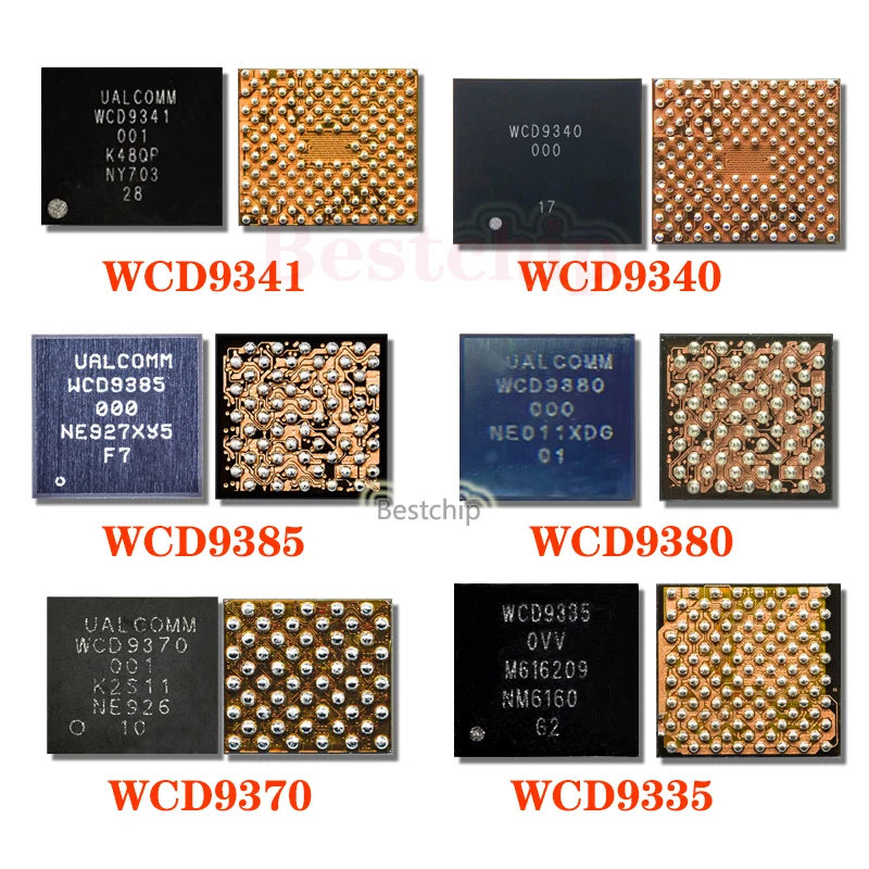 2pcs/lot WCD9341 WCD9340 WCD9385 WCD9380 WCD9370 WCD9335 Audio IC Chip | Электронные компоненты и принадлежности