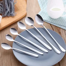 6/4/1 шт. взять ложкой семь вишня с покрытием из розового золота Ложка десертная кофейная ложка для ковров