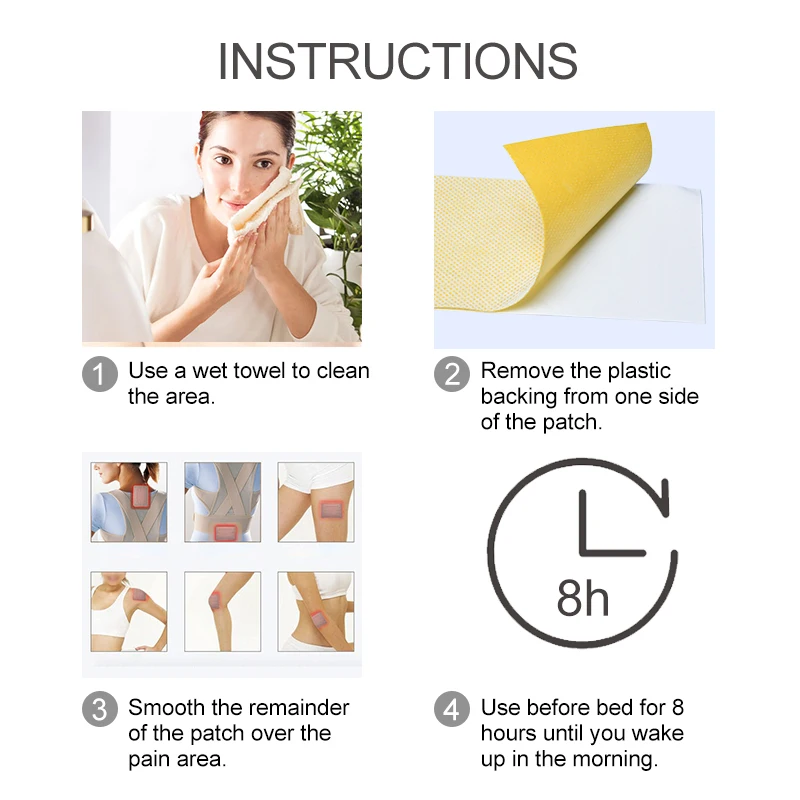 Sumifun 8pcs Scorpion Venom Medical Plaster Joint Aches Pain Patch  Rheumatoid Arthritis Herbal Balm Sticker Health Care C1717