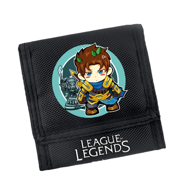 League of Legends кошелек для детей Подарки для мальчиков и девочек короткий кошелек - Цвет: A
