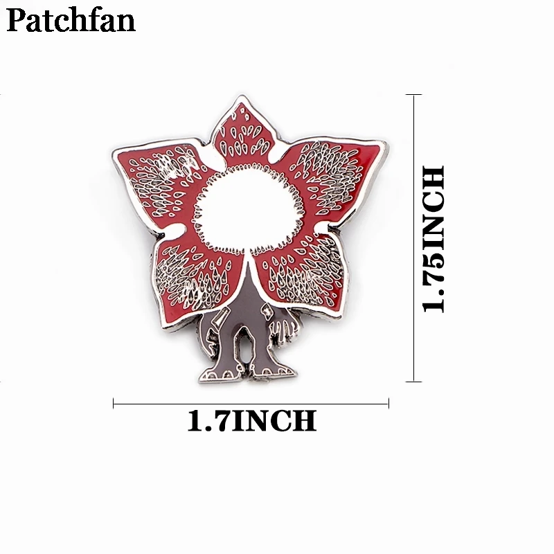 20 шт./лот Patchfan очень странные дела броши для мужчин и женщин, гордость цинка Эмаль на булавке на медаль за рубашка рюкзак одежда для сумки, бейджи A2308