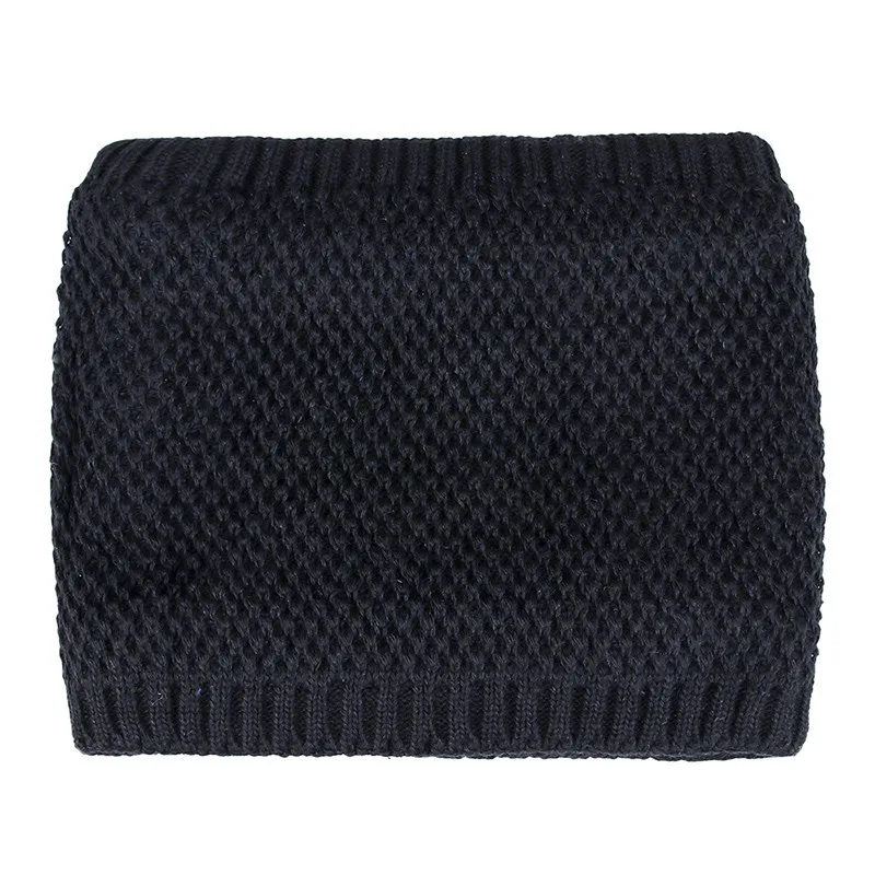 

Winter Fahion Acrylic Plus Velvet Cold Protection Knitted Hat Unisex Skullies&Beanies Men's Winter Hat Women's Collar Scarves