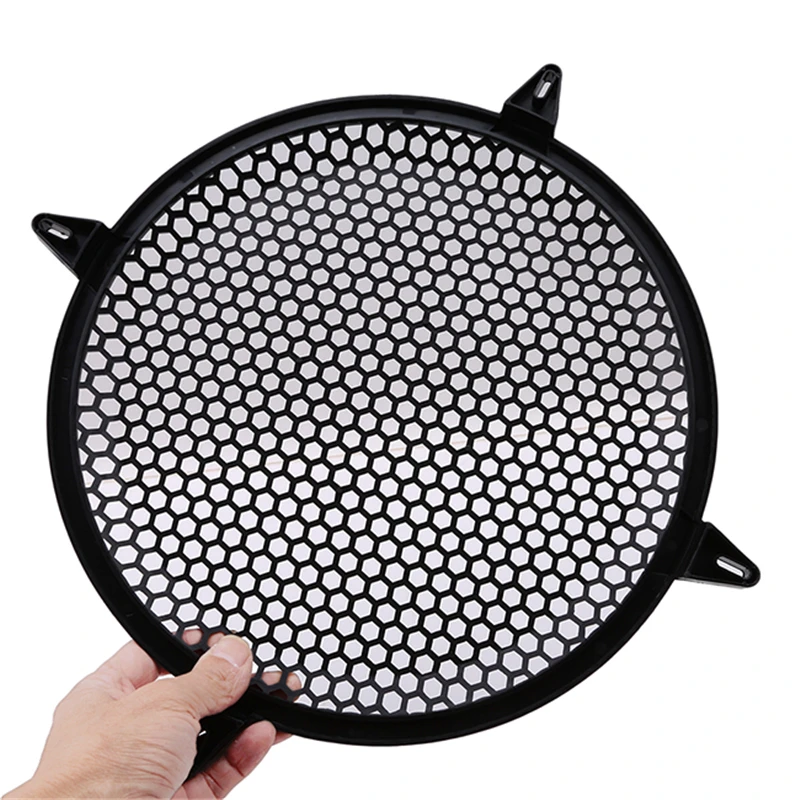 6/8/10/12 Inch Loudspeaker Protective Mesh Cover Net Car Speakers Power Amplifier Decorative Circle Unit Net Sound Box Grille