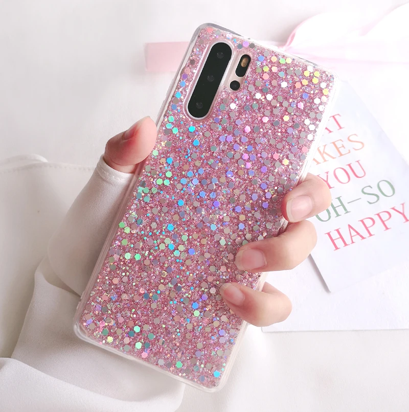Чехол для Huawei p30 pro роскошный блестящий чехол телефона p20 P40 Pro lite mate20 Honor 20