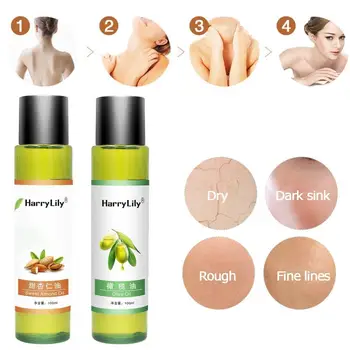 

100ml Sweet Apricot Oil Olive Glycerin Improves Drying Multiple Skin Care Lasting Moisturizing Face Refreshing Body Care