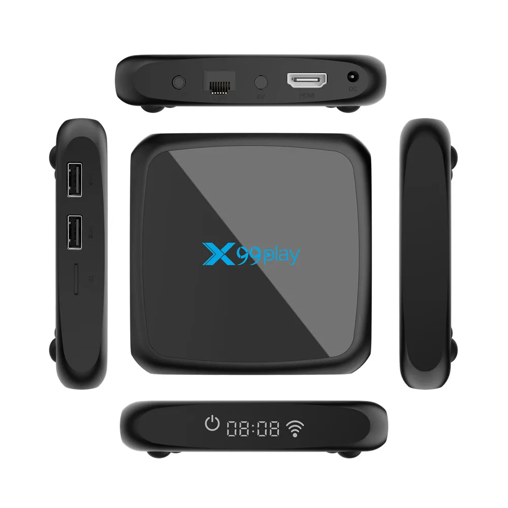R3 Smart Tv Box Android 9.0 Set Top Box 4K 3D Mi ni Tv Box 2gb 4gb 32gb 64gb Quad Core media player PK X96 MINI HK1 Max mi