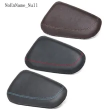 Кожаная Универсальная автомобильная подушка для ног, наколенник, поддерживающая Подушка, протектор для BMW E46 E39 E60 E90 E36 F30 F10 F20