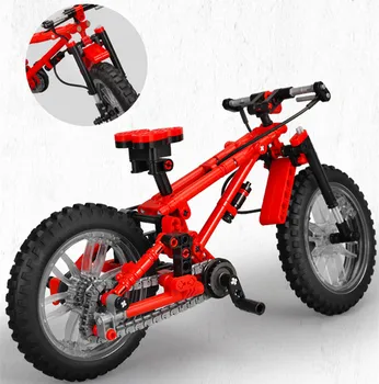 

306PCS Bricks Educational Kids Toys Bike Gift bike assembly puzzle DIY Mountain bike technology machinery series