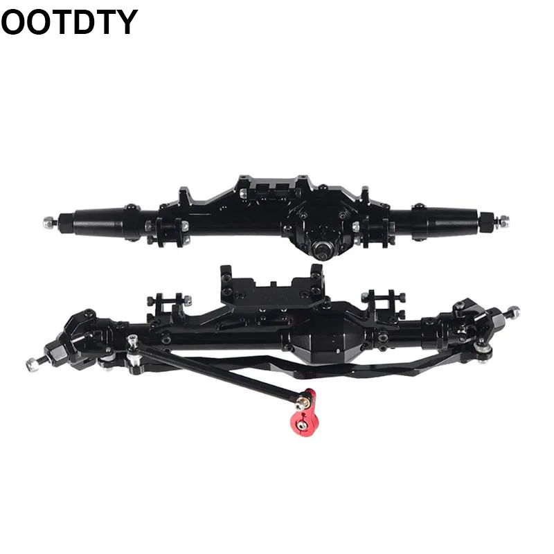 

Aluminum Alloy Front Rear Axle Upgrade Spare Parts for 1/10 RC Rock Crawler Axial RR10 WRAITH 90018 RC Car