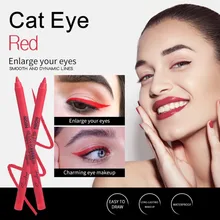 Colorful Eyeliner Liquid Waterproof Lasting Easy To Color Liquid Eyeliner Makeup S1