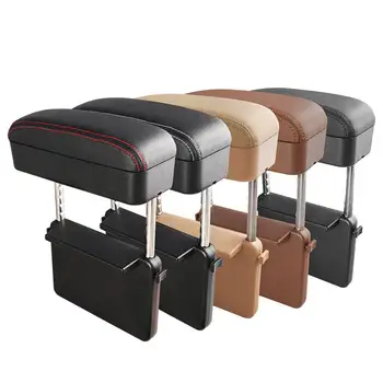 

Universal Car Mounted Elbow Support Wireless Recharge Multifunction Adjustment Armrest Box Accessories