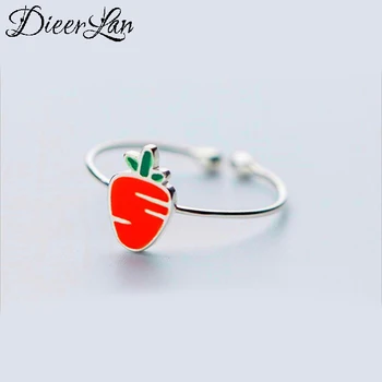 

Bohemian Vintage 925 Sterling Silver Carrot Rings for Women Wedding Jewelry Adjustable Antique Rings Anillos