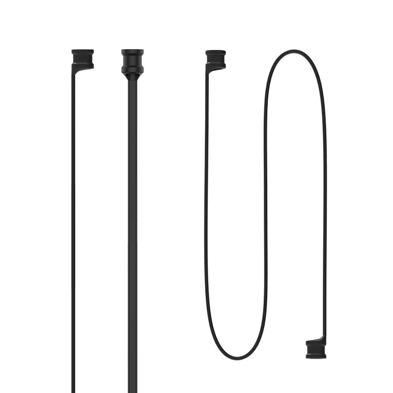 Модный силиконовый шейный ремешок для Apple Airpods анти-потеря веревки силиконовый шнурок 2 поколения беспроводные наушники Веревка Линия