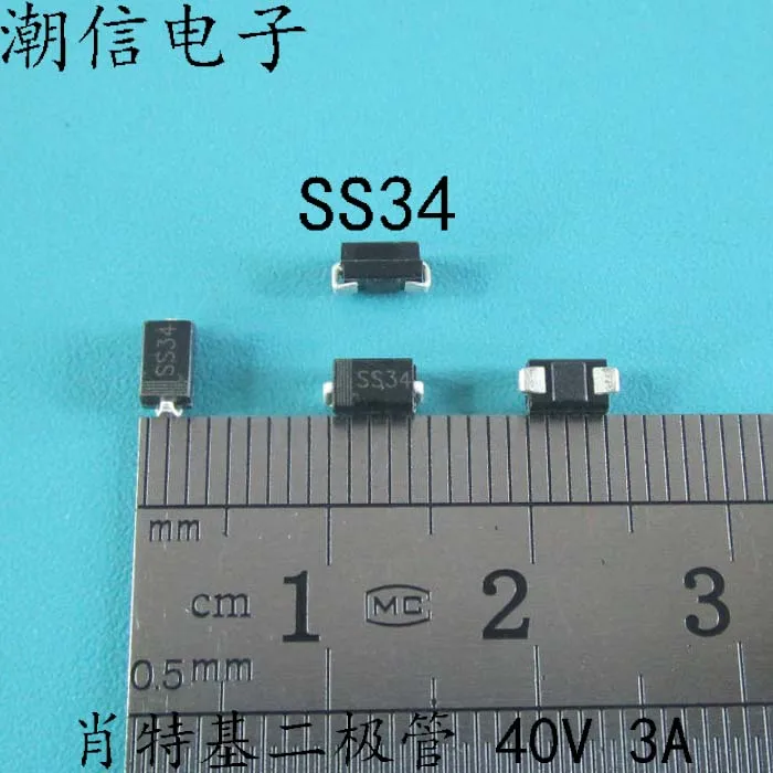 10cps SS34 SK34 SR340 SMA 40 в 3A | Электронные компоненты и принадлежности