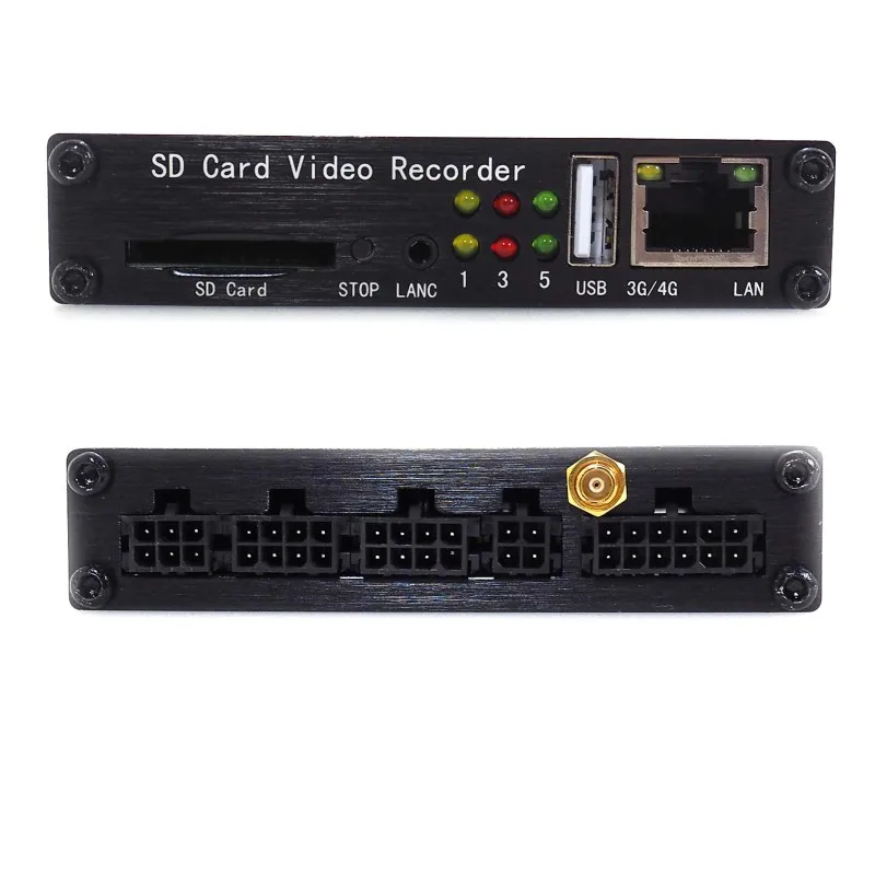 SDVR104 GPS WIFI G датчик 4G AHD мобильный SD карта DVR система HD 1080P камеры 4 канальная
