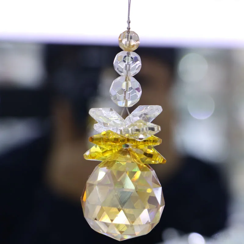 1 шт. подвесная чакра Suncatcher 30 мм 40 кристалл фэн шуй шар украшение оконный орнамент