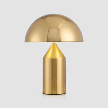 

Nordic Table Lamp Postmodern Iron Mushroom Table Lamps For Bedroom Living Room Study Desk Decor Light Home Night Bedside Lamp