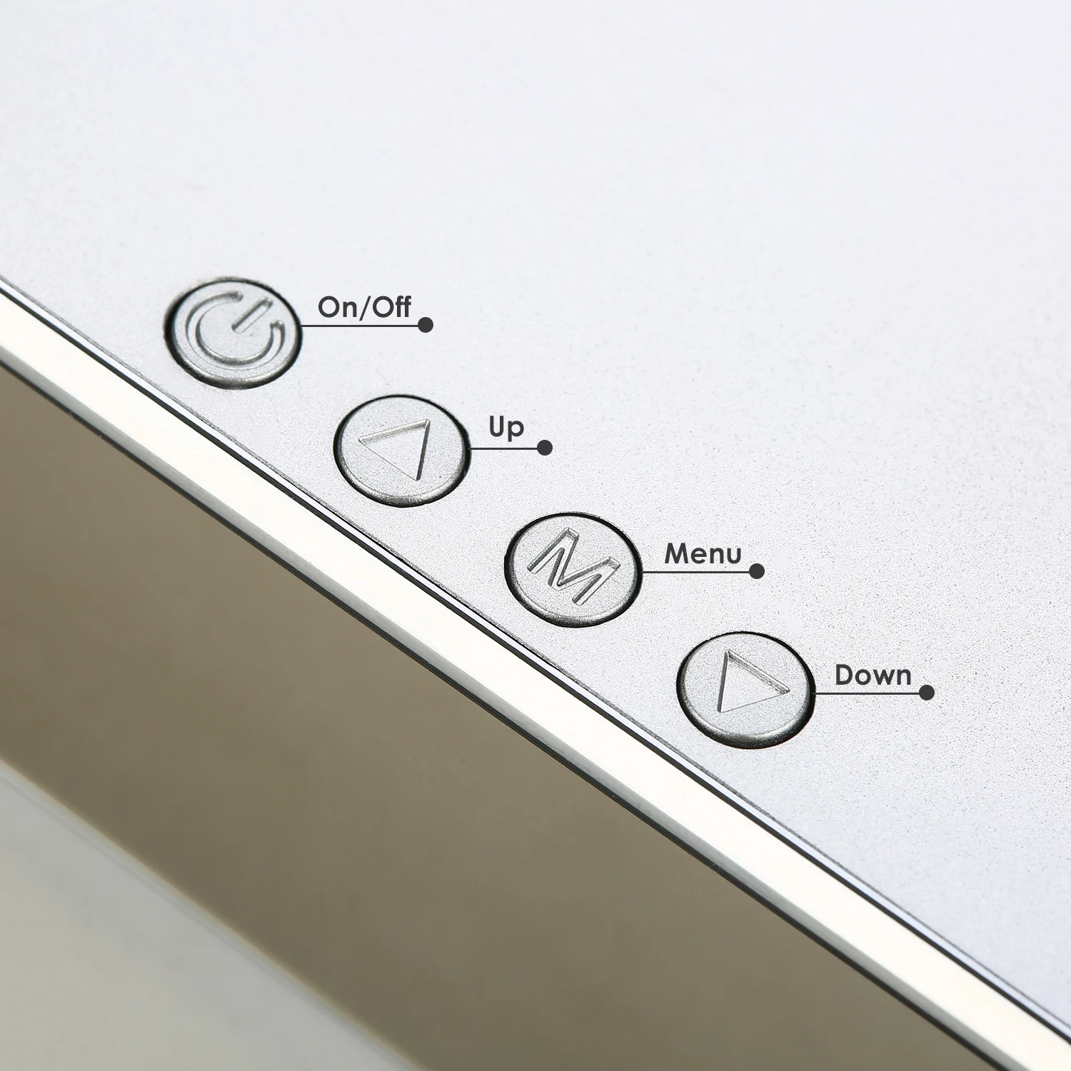 Цифровой светодиодный Будильник с беспроводным зарядным устройством Qi дисплей