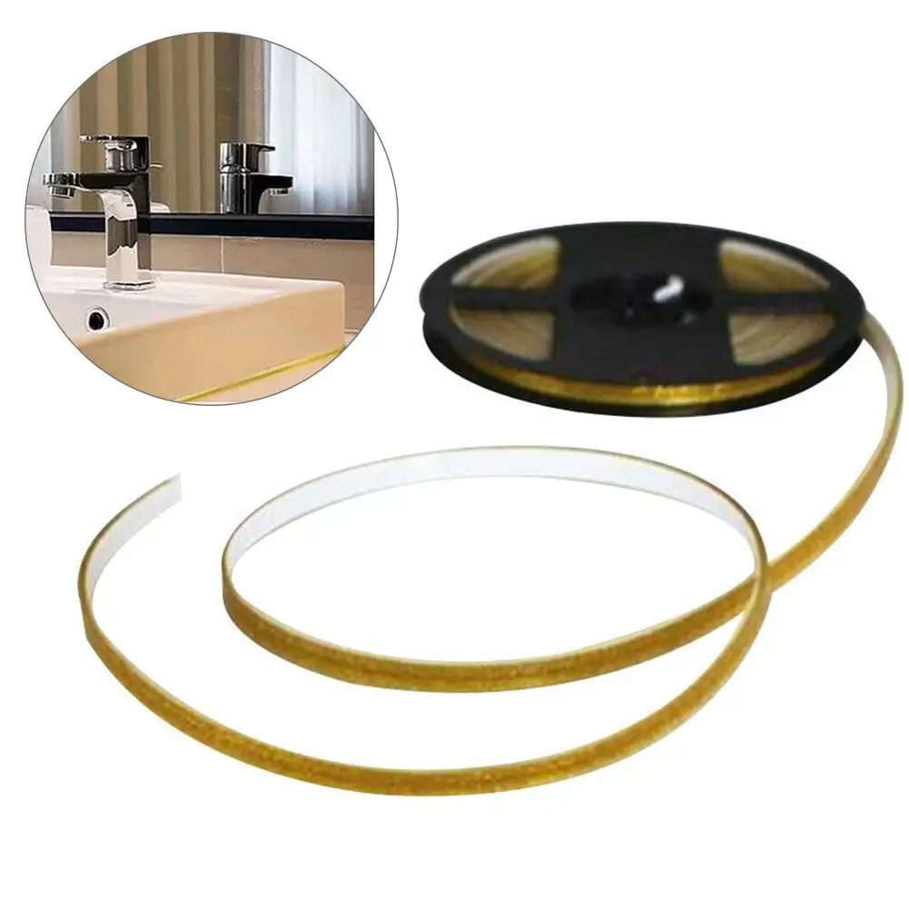 

6 Meters/roll Mildewproof Waterproof Gap Tape Self-adhesive Beauty Seam Wall Floor Gap Line Stickers Floor Ceramic Edges Tape
