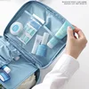 Trousse à maquillage imperméable d'extérieur pour femme, cosmétiques, sac de toilette, stockage ► Photo 3/6