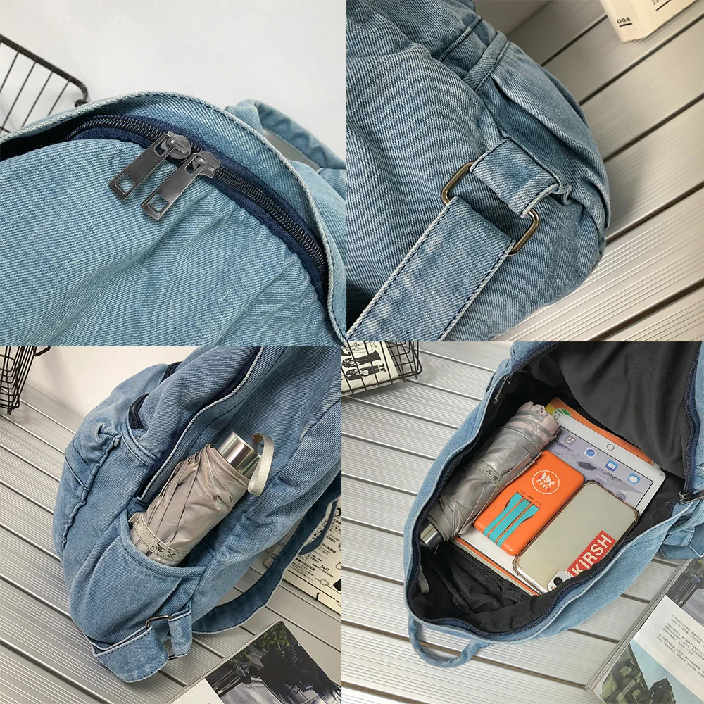 Teenage School Backpacks | Backpacks Women School | Denim