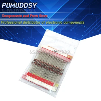 

14values*10PCS=140PCS 0.5W regulator 3.3v-30v 1/2w Zener Diode component Assorted kit package new and