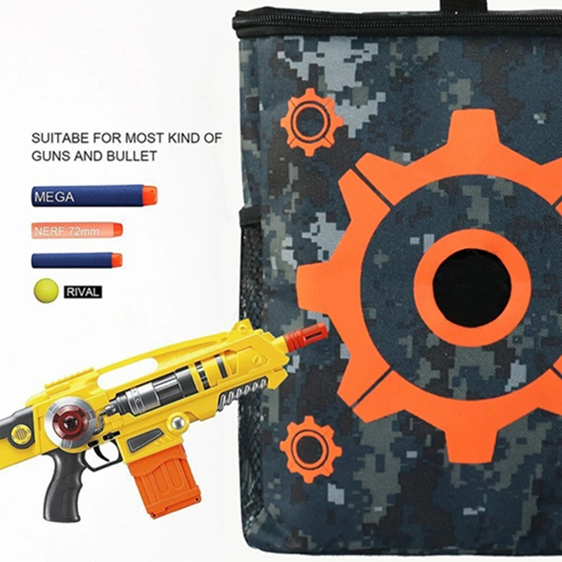 AMS-Kids Target Bag детская сумка с мишенью для хранения сумка для переноски оборудования для Nerf N-strike Elite Series