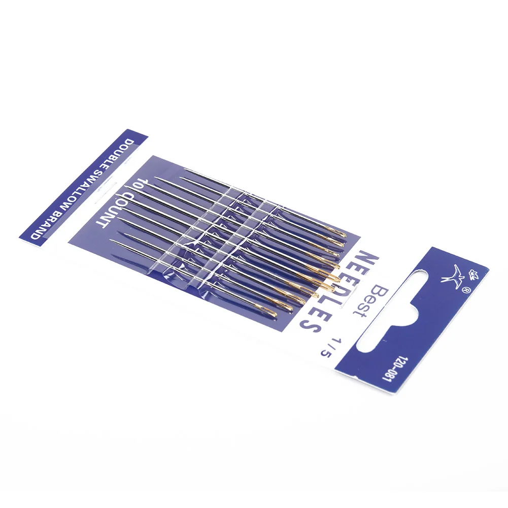 

10PCS/Bag Leather Canvas Sewing Stitching Needles Leather Crafts Repair Tools