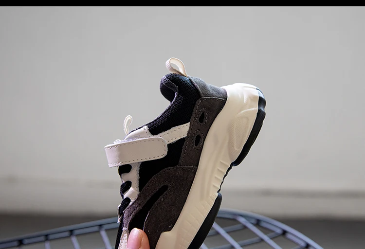 RUMRAM Kids Shoes For Girl Boy Winter Autumn Summer Genuine Leather Air Mesh Breathable Fashionable Walking School Shoes Kids  (18)