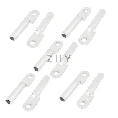 

10Pcs Compression Aluminum Cable Terminal Lug 7mm Ring for 8 AWG