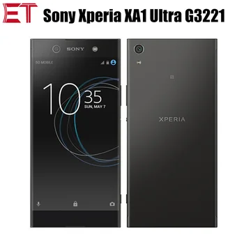 

EU Version Sony Xperia XA1 Ultra G3221 4G Mobile Phone 6.0"1080x1920 4GB RAM 32GB Octa Core 2700mAh 23MP NFC Android Smart Phone