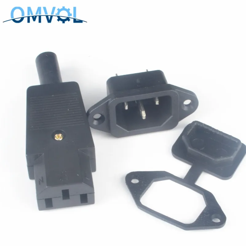 1 Набор штепсельных вилок + розетка переменного тока водонепроницаемая крышка